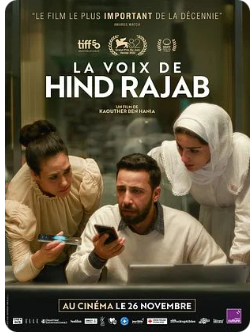 La Voix de Hind Rajab - Ciné débat dans le cadre de la semaine du film palestinien en Loire-Atlantique en partenariat avec l'AFPS La Voix de Hind Rajab - Ciné débat dans le cadre de la semaine du film palestinien en Loire-Atlantique en partenariat avec l'AFPS