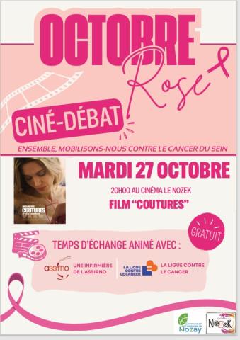 Ciné-débat : Mardi 27 octobre à 20h Documentaire :COUTURES Ciné-débat : Mardi 27 octobre à 20h Documentaire :COUTURES